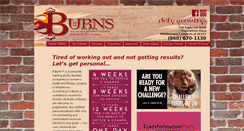 Desktop Screenshot of itburnsfitness.com